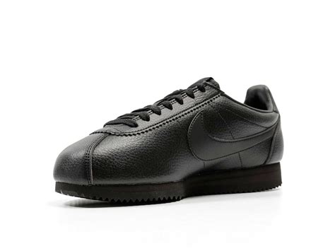 nike cortez full black